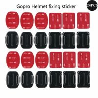 E For Insta360 Camera Flat Curved Adhesive Mounts Sticker For Gopro Hero 11 10/DJI Action 4 Camera Helmet Fixing Sticker Essory