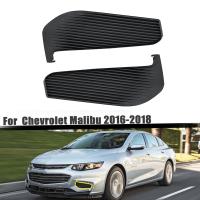 1 Pair Front Bumper Fog Light Cover Trim Fog Lamp Grille Cover Car Styling Bumper Grille Trim for Chevrolet Malibu 2016-2018