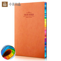 Notebook Rainbow Diary 70g Daolin Paper Leather Surface Smooth Writing 112 Page Note Books For School Office From Xiaomi Youpin