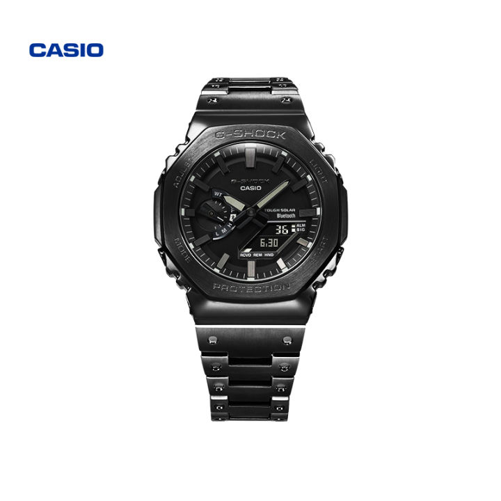 casio-gm-b2100โลหะแปดเหลี่ยมนาฬิกากีฬา-g-shock-casio