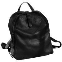 Ladies Leather Travel Shoulder Bag Cowhide Leather Girl School Book