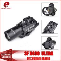 Element SF X400 CREE Ultra Weapon LED M4 Flashlight Red Dot Combo Sight 20mm Rail Mount EX367