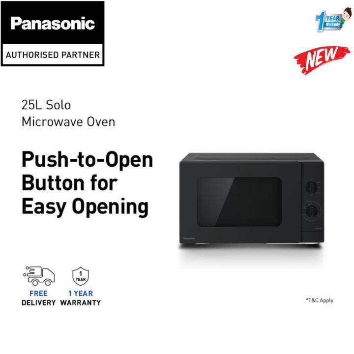 PANASONIC NNSM33 25L SOLO MICROWAVE OVEN NNSM33NBMPQ Lazada