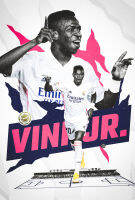 โปสเตอร์นักฟุตบอล Vinicius Junior รับทำ โปสเตอร์ติดผนัง ของแต่งบ้าน แต่งห้องนอน 77poster