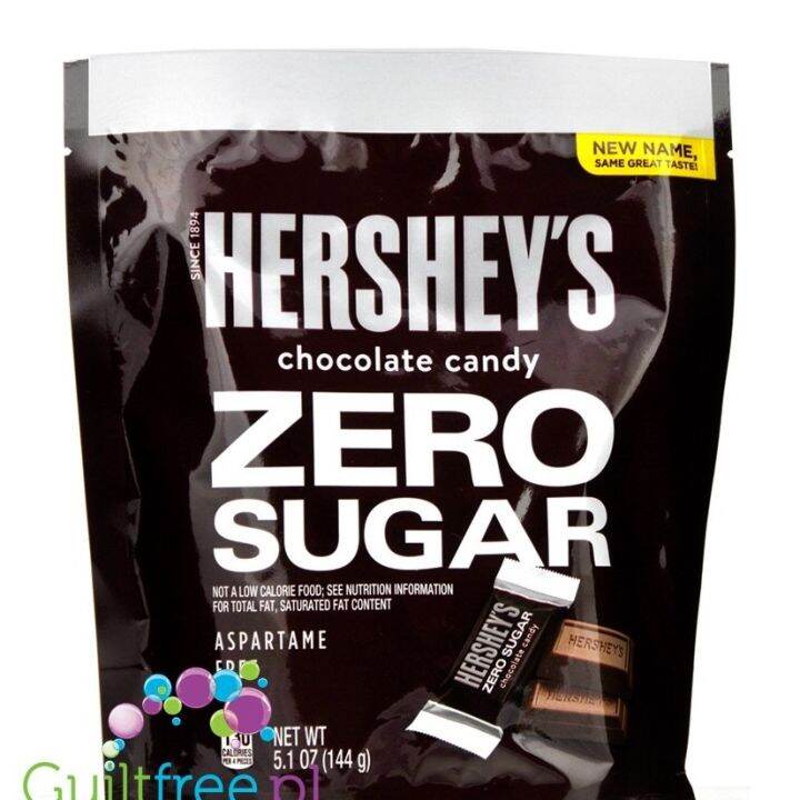 Hershey's Chocolate Candy Zero Sugar Aspartame Free 144grams | Lazada PH