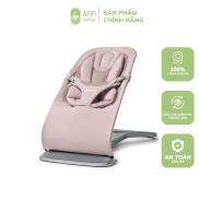 Ghế rung cho bé 3 trong 1 Ergo baby Evolve Bouncer Blush Pink ANNBEBE