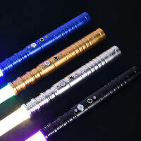 WANARICO 63เซนติเมตรความยาวรวม RGB Lightsaber 7สีตัวแปรเลเซอร์ดาบโลหะจับ FX ดวลผลเสียง USB ชาร์จสำหรับของขวัญ