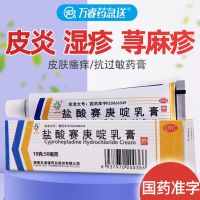 Cyproheptadine ointment anti-allergic dermatitis papules skin disease urticaria itching relieves