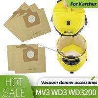 【lz】♈☾  Saco de Pó Aspirador para Karcher WD3 WD3200/Rowenta RB88 RU100/Rowenta BULLY RB08 014/Seteco 202 Sacos de Pó Espessados