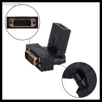 90 180 Degree Rotation DVI 24 1 to HDMI Convert For 1080P TV Projector Gold Plated DVI-D Male to Type A Female Adapter Connector