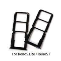 สำหรับ Oppo Reno5 Lite/ Reno5 F/ Reno5 Z ผู้ถือถาดใส่ซิมซิมการ์ดเต้ารับตัวแปลงซ่อมแซมชิ้นส่วนอะไหล่ LKT37124