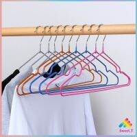 ไม้แขวนเสื้อ ไม้แขวนหุ้มซีลีโคนกันลื่น ราคา 1 ชิ้น Non-slip hanger for 1pcs มีสินค้าพร้อมส่ง Sweet.T