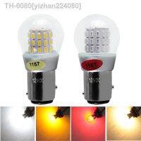 ✜✺▨ yizhan224080 Lâmpada traseira do freio carro vidro transparente diodo emissor de luz luz indicadora automática vermelho amarelo branco 12 V BAY15D 1157 P21 S25 4W V