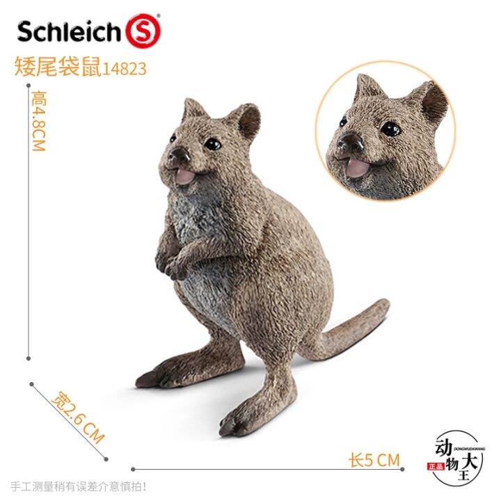 sile-schleich-short-tailed-kangaroo-toy-14823-simulation-wild-animal-model-toy-ornament