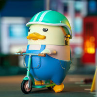 POP MART Duckoo Kick Scooter 12cm Toy Figure Series Blind Box Cute Kawaii Vinyle Toy Action Figures Free Shipping