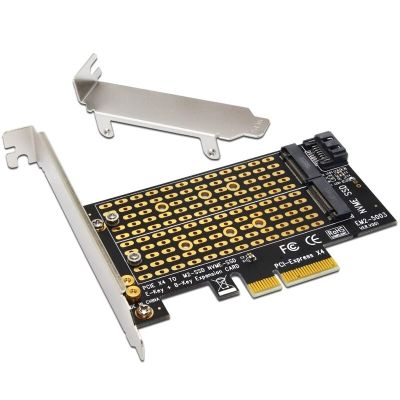 เพิ่มในการ์ด PCIE ไป M2/M.2อะแดปเตอร์ M.2 SATA SSD อะแดปเตอร์ PCIE NVME/M2อะแดปเตอร์ PCIE SSD M2ไปยังการ์ด SATA PCI-E M คีย์ + B อะแดปเตอร์ FJK3825คีย์