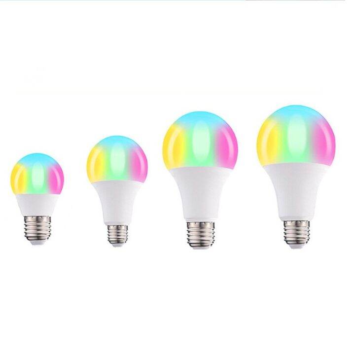 hot-on-sale-lan84-ไฟหลอดไฟ-led-rgb-e27-110v-220v-5w-10w-15w-20w-โคมไฟ-rgb-เปลี่ยนสีได้ด้วยรีโมท-ir-โหมดการควบคุม