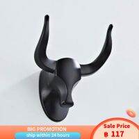 Dreamhigher HOMICE HOMITION WALL HOOK HED STYLISH COW รูป HOOK WALL DUTY ติดผนังไม่มีตะขอเจาะ