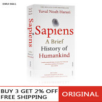 【READY STOCK】【Business book】【หนังสือภาษาอังกฤษ】Sapiens A Brief History of Humankind  Yuval Noah English Book