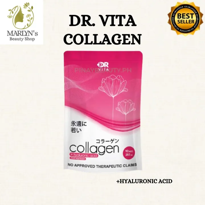 DR. VITA COLLAGEN TABLETS + HYALURONIC ACID ANTI AGING AND YOUNGER