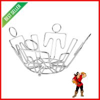 ตะกร้าผลไม้กลม MAN YS-20334 28 ซม.FRUIT BASKET KECH MAN YS-20334 28CM BLACK **จัดส่งด่วนทั่วประเทศ**