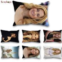 [HOT SHXLLOWWQWH 522] Custom Lara Fabian ปลอกหมอนผ้าซาตินสี่เหลี่ยมผืนผ้าเตียงปลอกหมอนสำหรับงานแต่งงานหน้าแรกปลอกหมอนตกแต่ง0804WJY