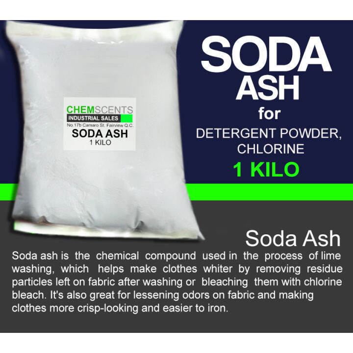 Soda Ash DETERGENT POWDER, CHLORINE | Lazada PH