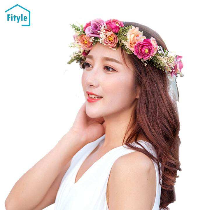 Baby Girl Headband Cute Baby Elastic Hair Band Newborn Head Flower Tod –  DeliverMyCart.com