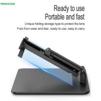 F30 12 Inch Mobile Phone Screen Magnifying Glass Folding Lift Type Multi-Angle Adjustment Phone Amplifier Holder