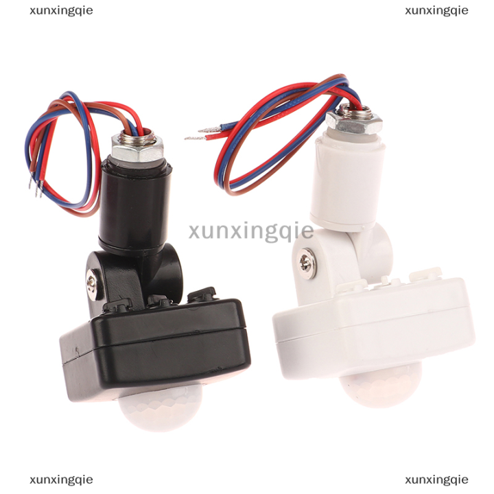 xunxingqie-1pc-110-240v-ip44-motion-sensor-ปรับสวิตช์-pir-ultrathin-sensor