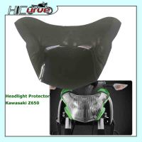 For KAWASAKI Z650 Z 650 2017 2018 2019 2020 2021 2022 Motorcycle Front Headlight Screen Guard Lens Cover Shield Protector