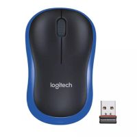 เมาส์ไร้สายออฟติคัล Logitech M185 รูปทรงกะทัดรัดใช้งานง่าย ด้วยดีไซน์เหมาะมือ สะดวก และอิสระ ให้การรับส่งข้อมูลที่รวดเร็ว