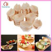 [high quality] Disposable Wood Serving Boats Trays for Restaurants Caterers and Food Trucks 100-CT