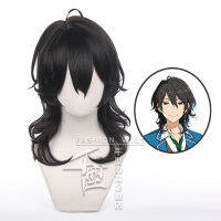 Sakuma Rei Wig อะนิเมะ ES ALKALOID คอสเพลย์ผมสังเคราะห์50ซม. ปาร์ตี้ฮาโลวีนฟรีหมวกวิกผม