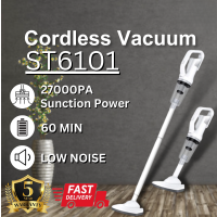 ST6101 vacuum cleaner 27000Pa เครื่องดูดฝุ่นในรถยนต์ไร้สาย ชาร์จแบต ปรับสั้นยาวได้ 120W ดูดได้ทั้งเปียกและแห้ง