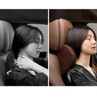 QianXing Shop Space Memory Cotton Car Headrest U Shaped Functional Neck Pillow Auto Head Pillow Cushion Travel Pillow