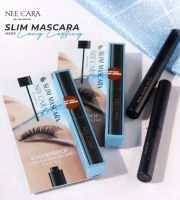 ⚡FLASH SALE⚡♡พร้อมส่ง์ NEE CARA SLIM MASCARA DEEP DARK N609