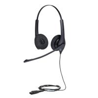 Jabra Biz 1500 QD Duo หูฟัง แบบมีสาย สำหรับให้กับหัวเครื่องโทรศัพท์ (1519-0157)