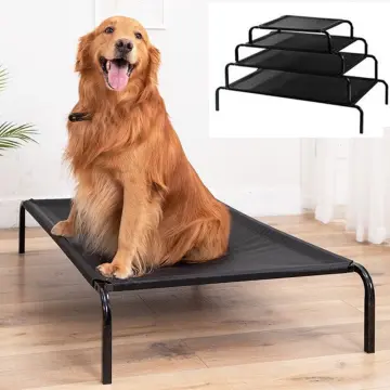 Elevated pet clearance bed replacement cover