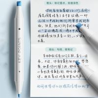 VXJKQN ปากกาปากกาไฮไลต์แค้วหน้าสำหรับนักเรียนมีสีสันหลายรูปแบบอุปกรณ์การเรียนเครื่องเขียนแสงไฟสี Journaling หัวเล็กความจุมากสำหรับสมุดเก็บภาพปากกาหัวเล็กเรืองแสงปากกาเน้นข้อความวาดด้วยปากกา
