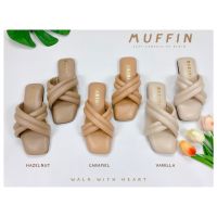 ? rarin [ Muffin ] ? รองเท้าแตะพื้นนุ่ม ใส่แล้วลูกคุณหนูสุดๆ **เท้าไม่เรียว บวกเพิ่ม**