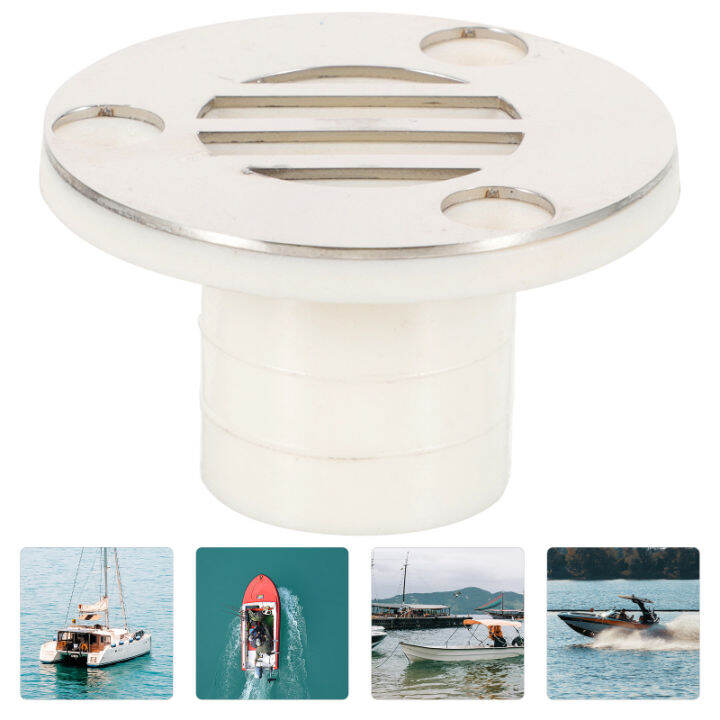 Dulrua Drain Pipe Marine Deck Drain Deck Floor Drain Fitting Nylon ing