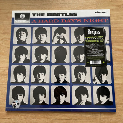 แผ่นเสียง The Beatles - A Hard Days Night ,Vinyl, LP, Album, Reissue, Remastered, Repress, Stereo มือหนึ่ง ซีล