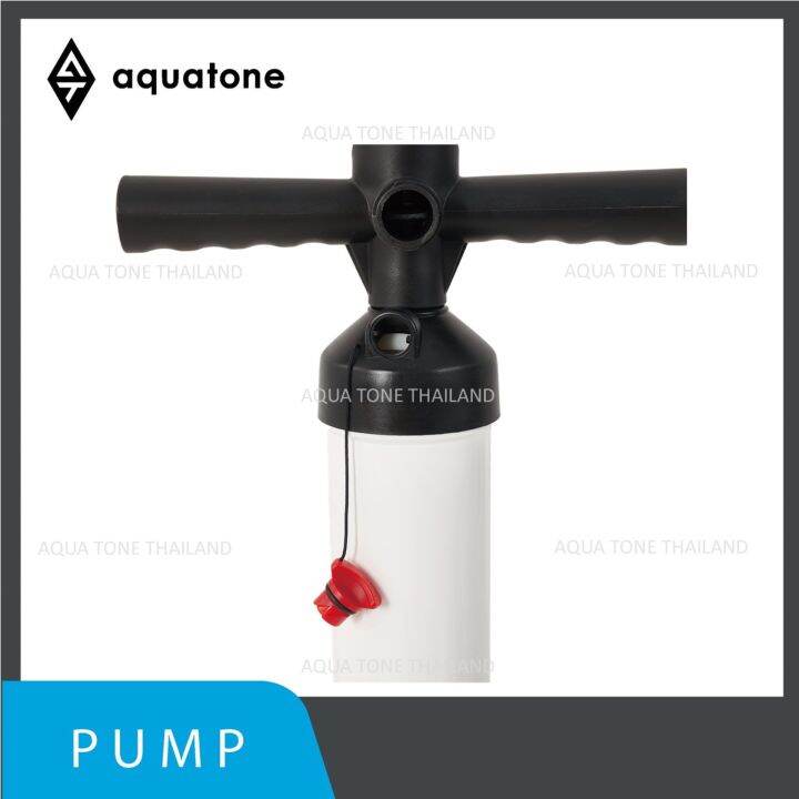 aqua-tone-hand-pump-double-action-ปั๊มสูบลมสำหรับบอร์ดยืนพาย-isup-stand-up-paddle-board-กีฬาทางน้ำ-water-sport-อุปกรณ์ท่องเที่ยว-outdoor