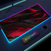 อัสซุส RGB แผ่นรองเมาส์เล่นเกม Mousepads LED แผ่นรองเม้าส์แป้นพิมพ์เสื่อกันลื่นทางเลือกที่ดีที่สุด M Ousepad 30x80เซนติเมตร XXL ส่องสว่างโต๊ะพรมปูพื้น