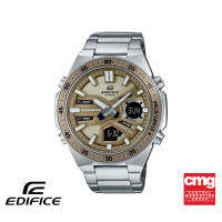 CASIO นาฬิกาข้อมือผู้ชาย EDIFICE รุ่น EFV-C110D-5ADF วัสดุสเตนเลสสตีล สีน้ำตาล