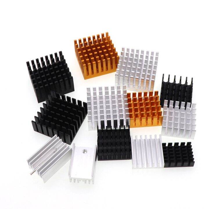 multi-size-aluminum-heatsink-radiator-heat-sink-for-electronic-ic-led-ram-mos-raspberry-pi-cooling-with-thermal-adhesive-tape-adhesives-tape