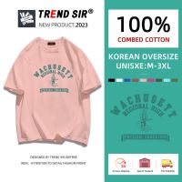 TrendSir ?New? เสื้อโอเวอร์ไซส์ มีของพร้อมส่ง วันธรรมดาว่างเวลาสะดวกสบายคุณภาพดี มี7สี M-3XL