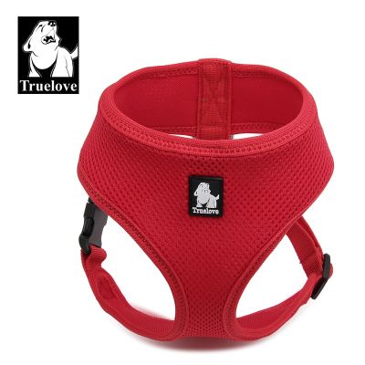 Truelove Puppy Cat Pet Dog Harness Breathable Mesh Nylon Dog Harness Strap Soft Walk Vest Collar For Small Medium Dog 8color Collars