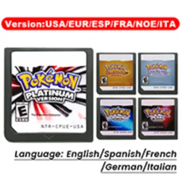 Pokemon HeartGold - Nintendo DS Game - 2DS 3DS - English / Spanish